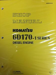 Komatsu Liechtenstein  6D170-1  Series Engine Factory Shop Service Repair Manual
