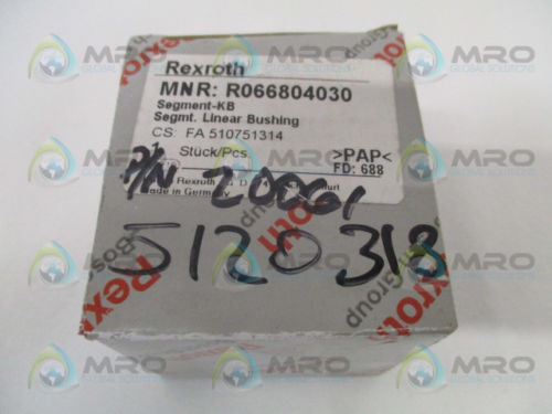 REXROTH R066804030 LINEAR BUSHING Origin IN BOX
