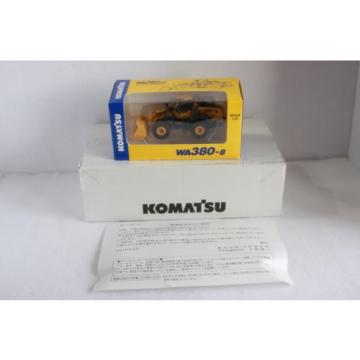NEW Honduras  1/87 Komatsu Official WA380-8 Wheel Loader diecast model rare item 165