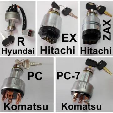 Hyundai Cuba  R Hitachi EX  ZAX  Komatsu PC PC-7 starter Ignition Switch excavator