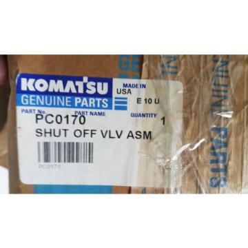 New Guyana  Komatsu Shut Off Valve Assembly PC0170 Made in USA