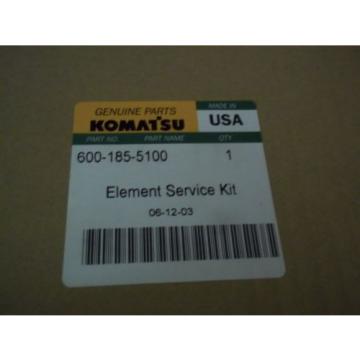 Genuine Ecuador   Komatsu  Inner And Outter Air Filter Kit Part Number  600-185-5100