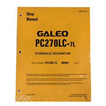 Komatsu Netheriands  Service PC270LC-7L Excavator Repair Manual NEW