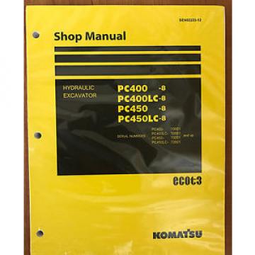 Komatsu Rep.  Service PC400-8 PC400LC-8 PC450-8 PC450LC-8 Manual Shop Repair