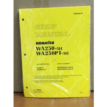 Komatsu Gambia  WA250-5H, WA250PT-5H Wheel Loader Shop Service Repair Manual