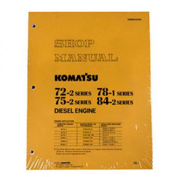 Komatsu Hongkong  Engine 72-2, 75-2, 78-1, 84-2 Service Manual