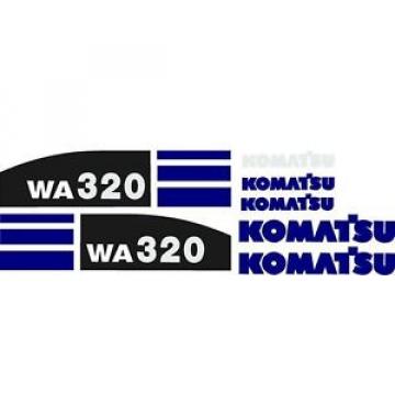 New Oman  Komatsu Wheel Loader WA320 (New Style) Blue Decal Set