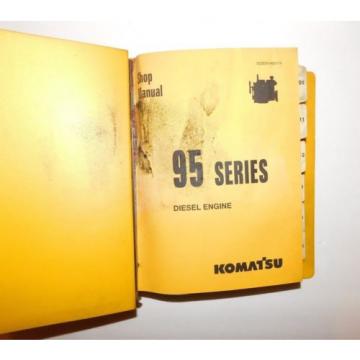 KOMATSU Russia  95 Series Diesel Engine Shop Service Repair Parts Owners Manual
