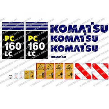 KOMATSU Barbuda  PC160LC -7 DIGGER DECAL STICKER SET