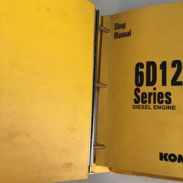 Komatsu Cuba  6D125 Series Diesel Engine Manual Dozer Grader Excavator Loader, Mining