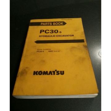 KOMATSU Argentina  PC30-5 HYDRAULIC EXCAVATOR PARTS BOOK PEPB020S0502