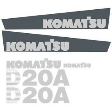 Brand Suriname  New Komatsu Dozer D20A Decal Set with Stripe