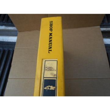 Komatsu Fiji  PC200-5 PC200LC-5 HydraulAic Excavator Shop Manual SEBMA2050508