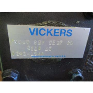 Origin Slovenia  VICKERS HYDRAULIC PUMP PV040B2RSE1F20 C21D12