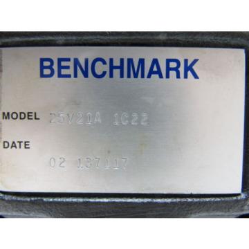 Benchmark/Vickers Fiji  25V21A-1C22 Rebuilt Hydraulic Single Vane Pump 7/8#034; Shaft