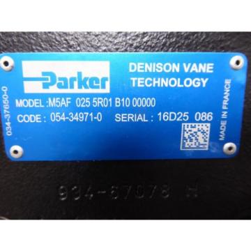Origin PARKER DENISON HYDRAULIC VANE MOTOR M5AF-025-5R01-B10-00000