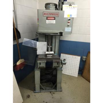 Hydraulic Press Multipress Denison WR87M 8 Ton  origin 1987 From Medical Facility
