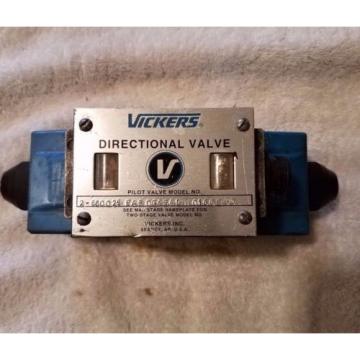 Vickers Liberia  Hydraulic Directional Valve PA5 DG4 S4LW-016C-B-60; #880029