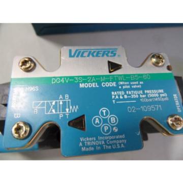 Vickers Swaziland  Hydraulic Directional Control Valve DG4V-3S-2A-M-FTWL-B5-60