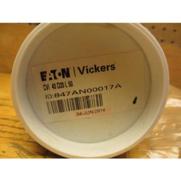 Vickers Hongkong  CVI 40 D20 L 50 Slip in Hydraulic Cartridge Valve Origin OLD STOCK