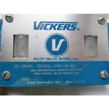 Vickers Honduras  DG4S4L-016C-B-60 Hydraulic Directional Control Valve