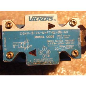 Vickers Iran  DGV432AMFTWLB660 Hydraulic Valve DGV4