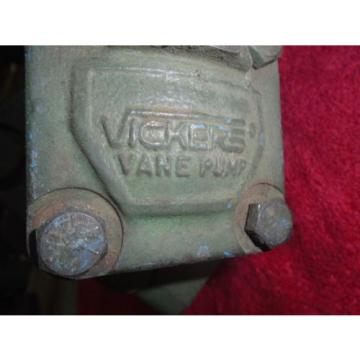 Vickers Guyana  V2010 Double-Stack Vane Hydraulic Pump - #V20101F13S 6S11AA10