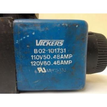 VICKERS Suriname  B02-101731 HYDRAULIC CONTROL VALVE, 110V50HZ 048 AMP, 120V60HZ 046 AMP