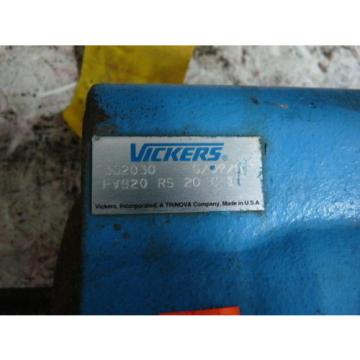 Vickers Gambia  PVB20RS20C11 Hydraulic Axial Pump  USED