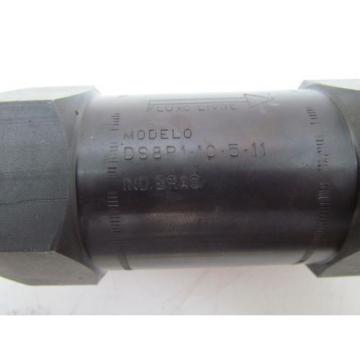 Vickers Slovenia  DS8P1-10-5-11 Steel Line Mounted Check Valve 3000psi Hydraulic 50 GPM