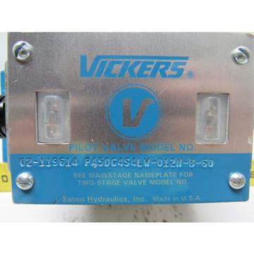 Vickers Samoa Western  PA5DG4S4LW-012N-B-60 Hydraulic Directional Control Valve