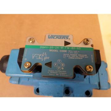Vickers United States of America  DG4V-3S-2A-M-FW-B5-60  w/ Directional Control Valve
