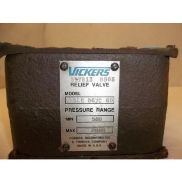 Vickers Liberia  DGC 06 C 60 Hydraulic Relief Valve HYD1531