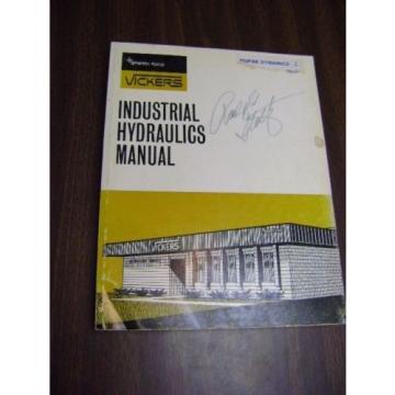 VINTAGE Iran  Sperry Vickers Industrial Hydraulics Manual 935100-A 1970 1st Edition