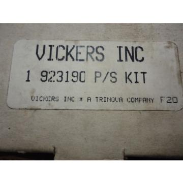 VICKERS Slovenia   INC  923190  P/S  KIT   HYDRAULIC PUMP REBUILD  KIT