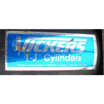 Vickers Solomon Is  T-J Hydraulic Cylinder  6#034; Stroke  1000 PSI  Fixed Mount