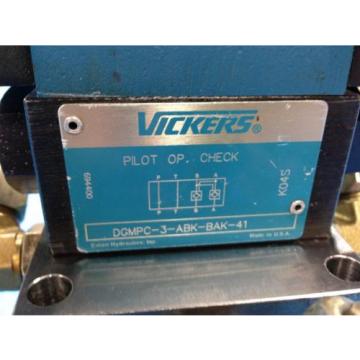 USED Suriname  VICKERS KBFDG4V-3-33C20N-Z-PC7-H7-10 HYDRAULIC PROPORTIONAL VALVE H3