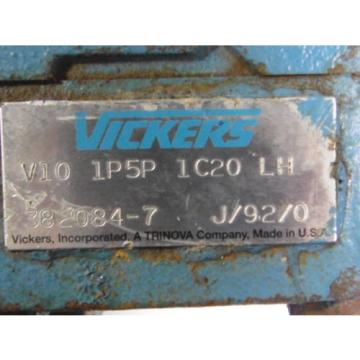 Vickers Swaziland  V10-1P5P-1C20 Hydraulic Vane Pump  USED