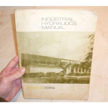 Vintage Botswana  Sperry Vickers Industrial Hydraulics Manual