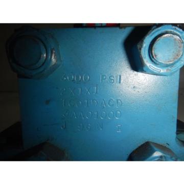 Vickers Niger  TG01DACD 2 Bore X 1 Stroke Hydraulic Cylinder