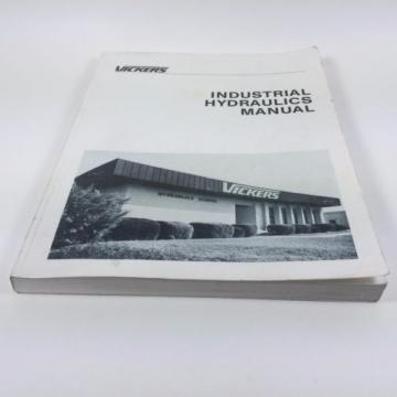 VINTAGE Slovenia  VICKERS INDUSTRIAL HYDRAULICS MANUAL 935100-A Paperback 17th Ed 1984