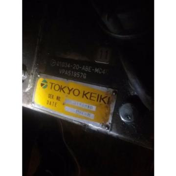TOKYO Netheriands  KEIKI  VICKERS OIL HYDRAULIC TANK W/PUMP amp; MOTOR_PVB10-RSY-40-CM-11