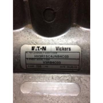 Lot Uruguay  Of 3 Eaton Vickers HV3R1SC4JNB4C03 FILTER ASSEMBLY 750 PSI Element V3RB4C03