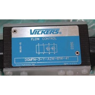 Vickers, Costa Rica  DGMFN-3-Y-A2W-B1W-41, Hydraulic Flow Control Valve Regulator Origin