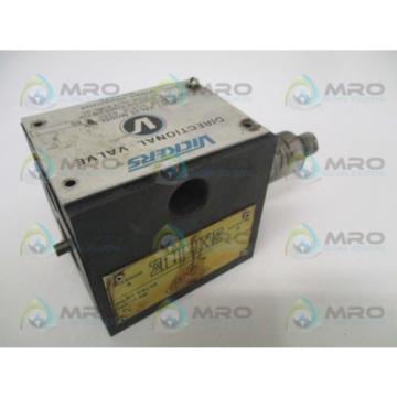 VICKERS Gambia  DG4S4018CB60 DIRECTIONAL PILOT VALVE AS PICTURED USED