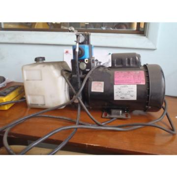 Vicker#039;s Malta  Electric Single Action Hydraulic Pump With Remote