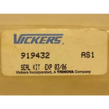 161997 Barbados  Parts Only, Vickers 919432 Repair/Service Seal Kit
