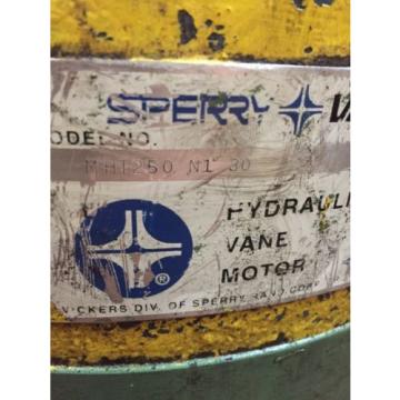 Sperry Samoa Western  Vickers Hydraulic Vane Motor MHT250 N1 30 921-012BB