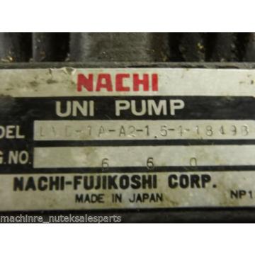 Nachi St.Lucia  Varible Vane Pump UVD-1A-A2-15-4-1849B_LTIS85-NR