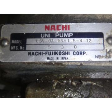 Nachi Peru  Variable Vane Pump amp; Motor_VDS-0B-1A3-U-10_VDS-OB-1A3-U-10